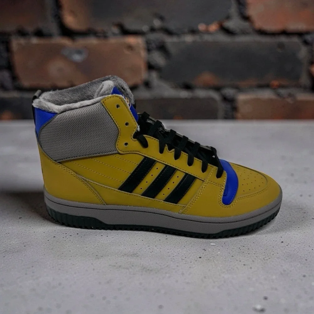 adidas Break Start Mid Winterized Mesa Royal Blue Mens Size 10 JP7513 NIB
